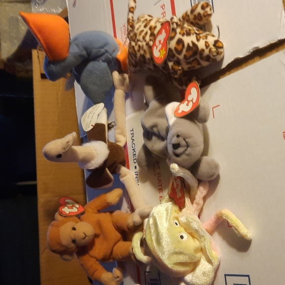 TY TINY BEANIE BABIES Other - 6-- TY  TINY BEANIE BABY  ( NO PACKAGE )